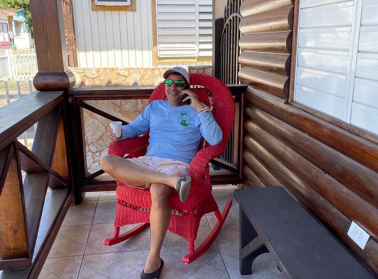 “La Choza” Beach Cabin En El Poblado De Boqueron カボ・ロホ エクステリア 写真