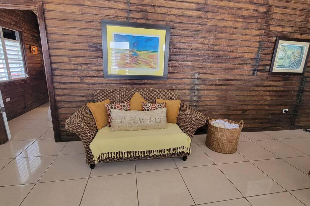 “La Choza” Beach Cabin En El Poblado De Boqueron カボ・ロホ エクステリア 写真