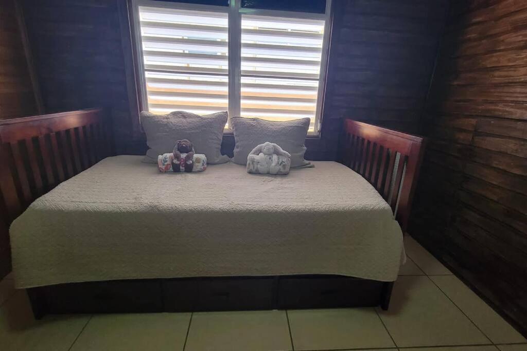 “La Choza” Beach Cabin En El Poblado De Boqueron カボ・ロホ エクステリア 写真